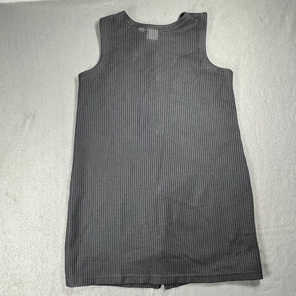 VTG Wave Zone swim Cover Up Sleeveless Dress Full Zip Up Athletic Casual Black M - Picture 2 of 8